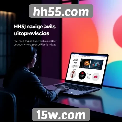Análise da experiência do usuário no hh55.com